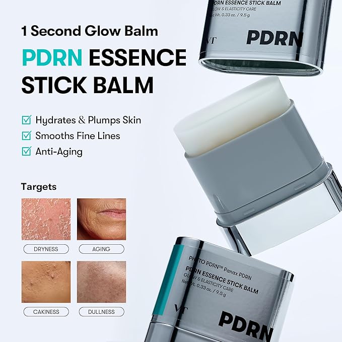 VT COSMETICS PDRN Essence Stick Balm, PDRN Collagen Multi Wrinkle Stick