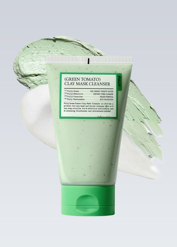 Fully Green Tomato Clay Mask Cleanser