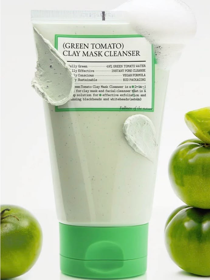 Fully Green Tomato Clay Mask Cleanser