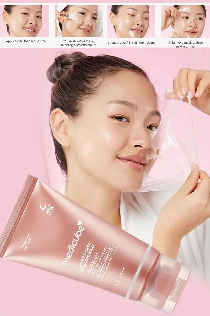 Medicube - COLLAGEN NIGHT WRAPPING MASK 75ml