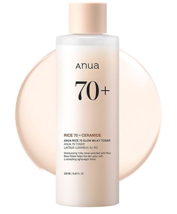ANUA - RICE 70 GLOW MILKY TONER 250ML