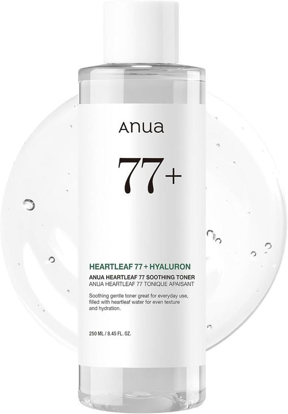 ANUA-HEARTLEAF 77% SOOTHING TONER 250ML