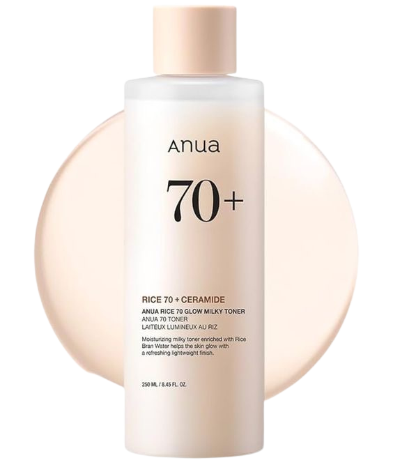 ANUA - RICE 70 GLOW MILKY TONER 250ML