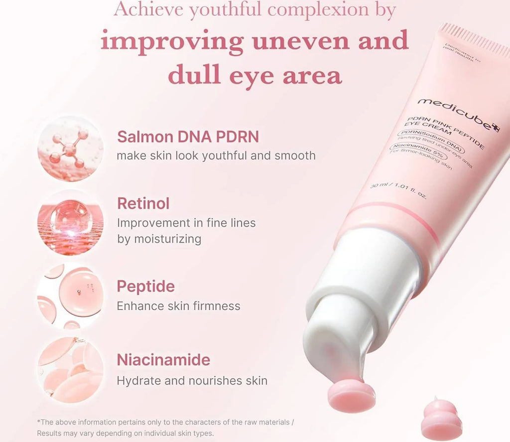 Medicube PDRN Pink Peptide Eye Cream
